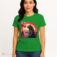 Kaiju Birthday Party Japan Monster Dinosaur Women's T-Shirt thumb 4