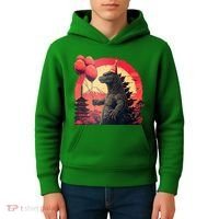 Kaiju Birthday Party Japan Monster Dinosaur Kids Hoodie thumb 4