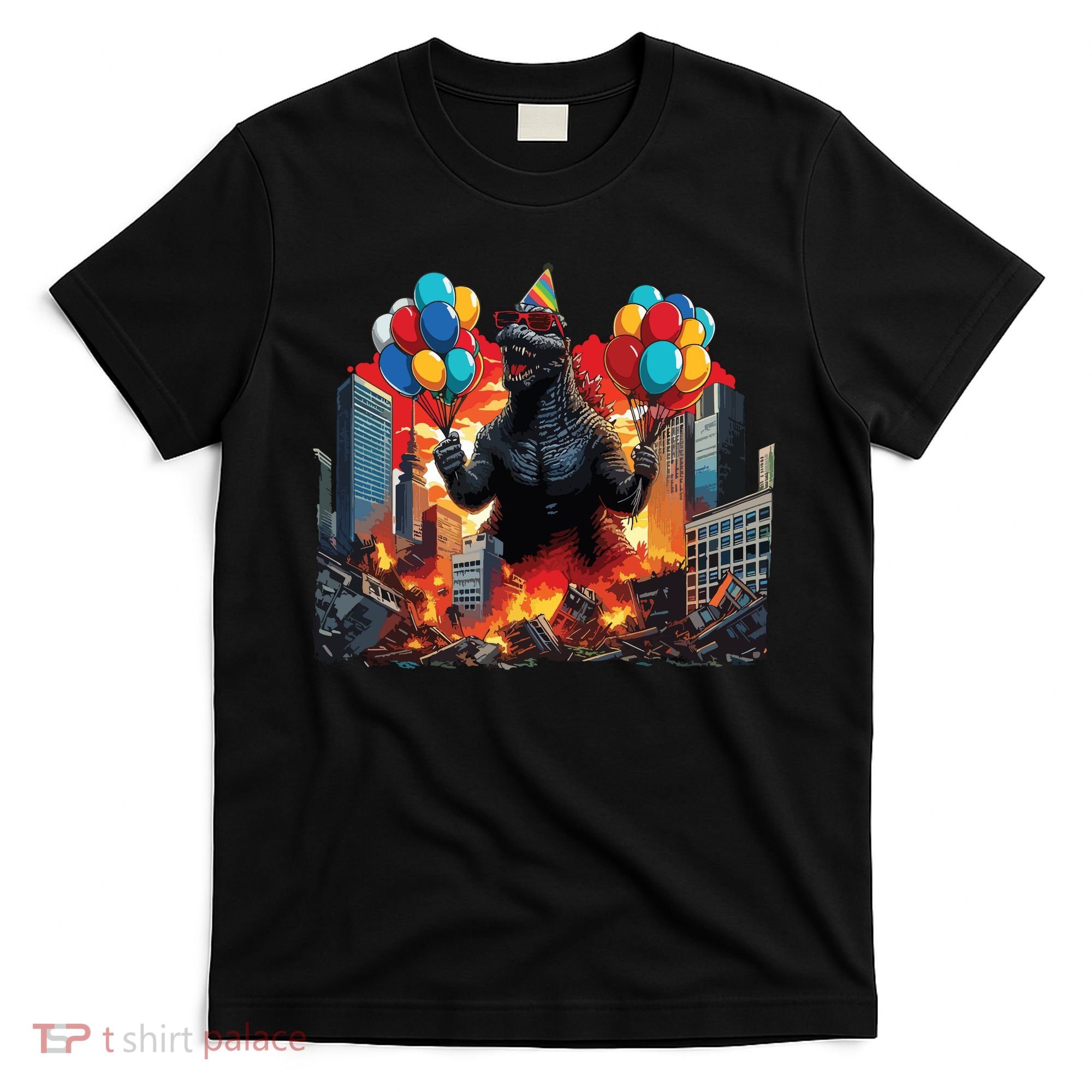 Kaiju Birthday Party Japanese Art Lovers Monster Movie Gifts T-Shirt