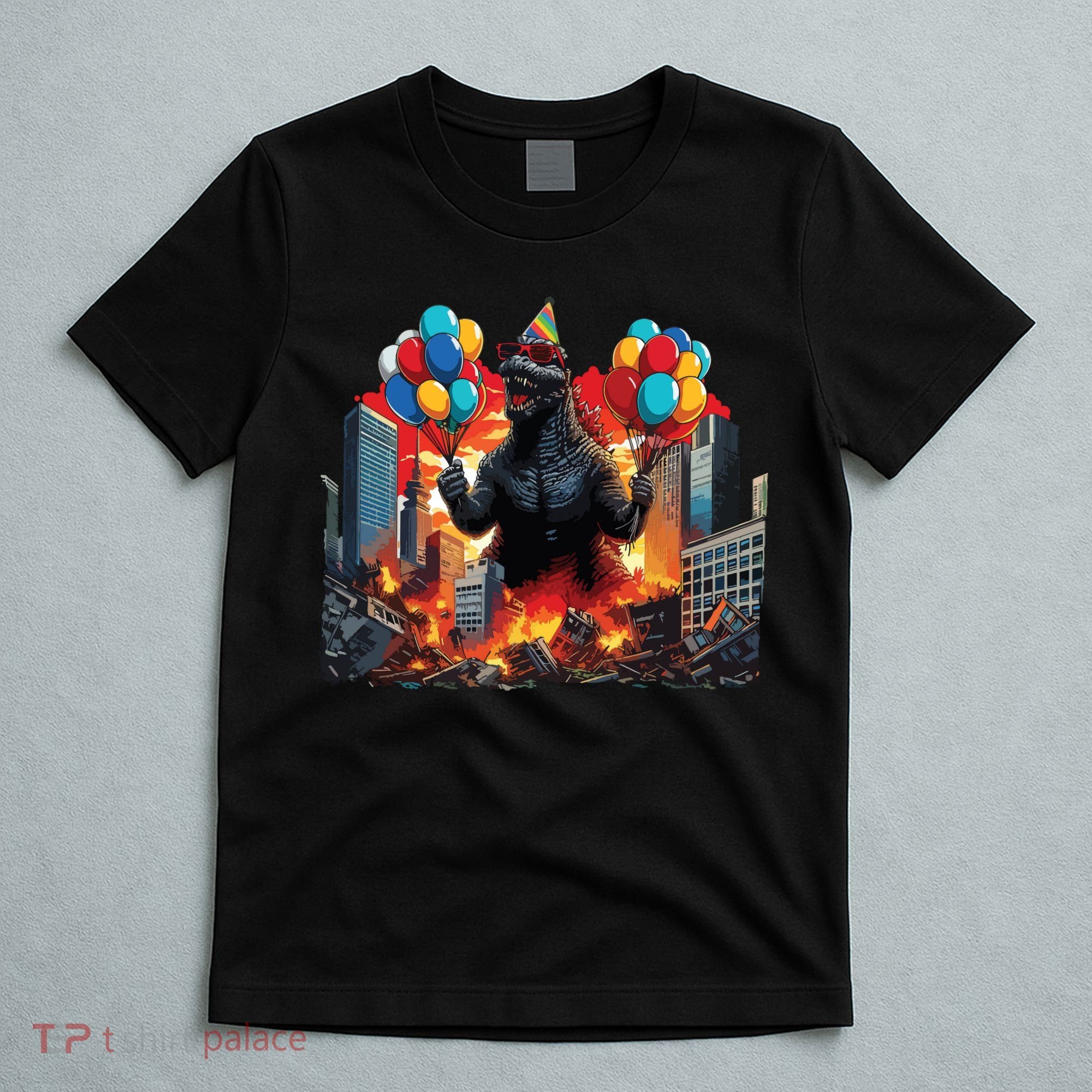 Kaiju Birthday Party Japanese Art Lovers Monster Movie Gifts T-Shirt