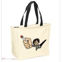K.I.L.L B.I.L.L Rav Left Handed Cigarette Tote Bag thumb 2