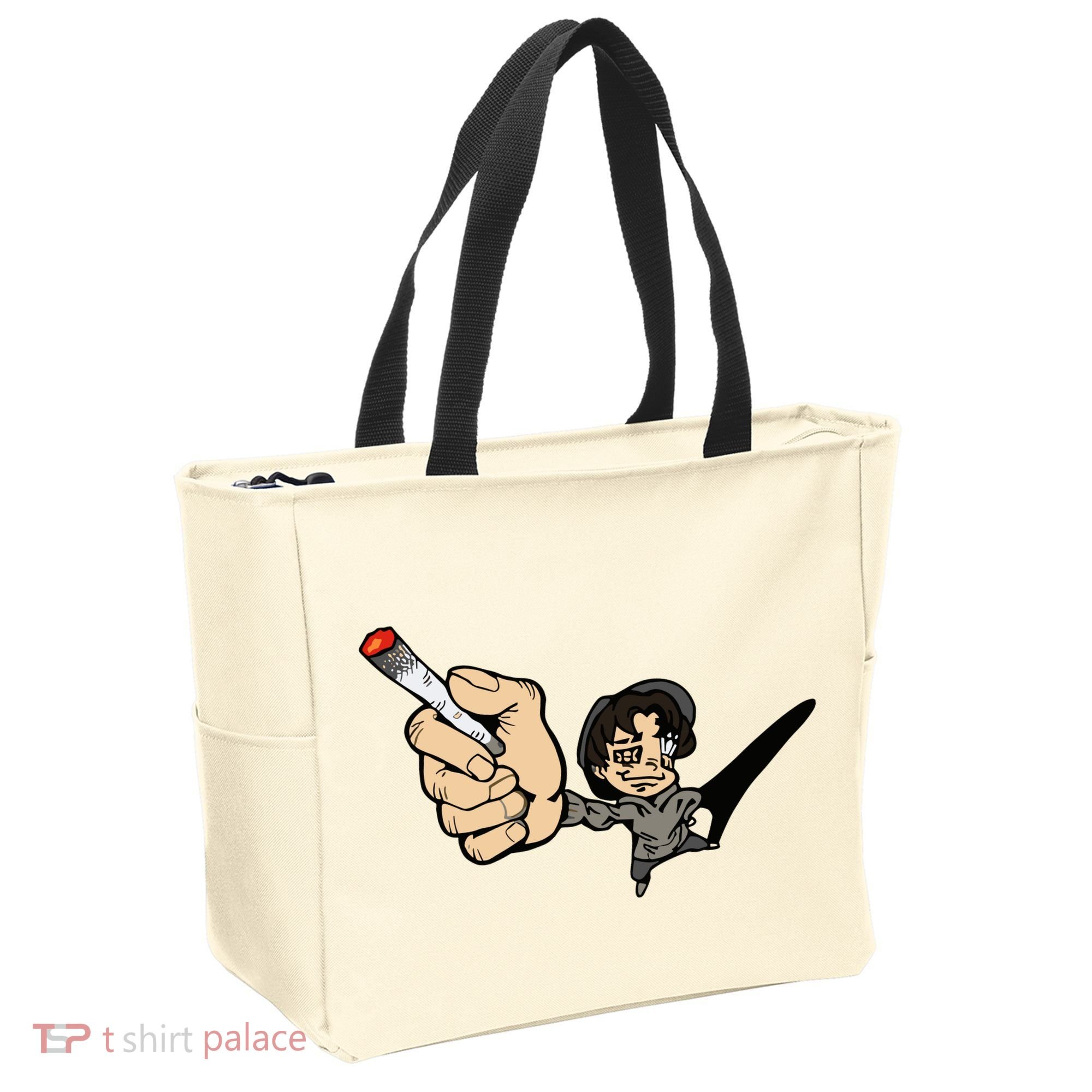 K.I.L.L B.I.L.L Rav Left Handed Cigarette Tote Bag