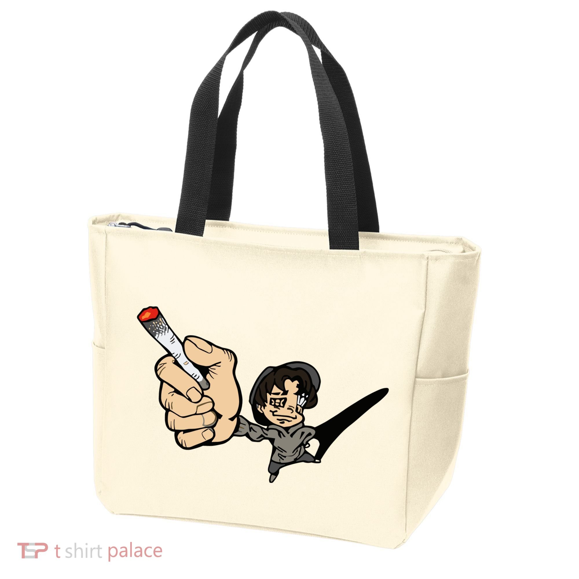 K.I.L.L B.I.L.L Rav Left Handed Cigarette Tote Bag