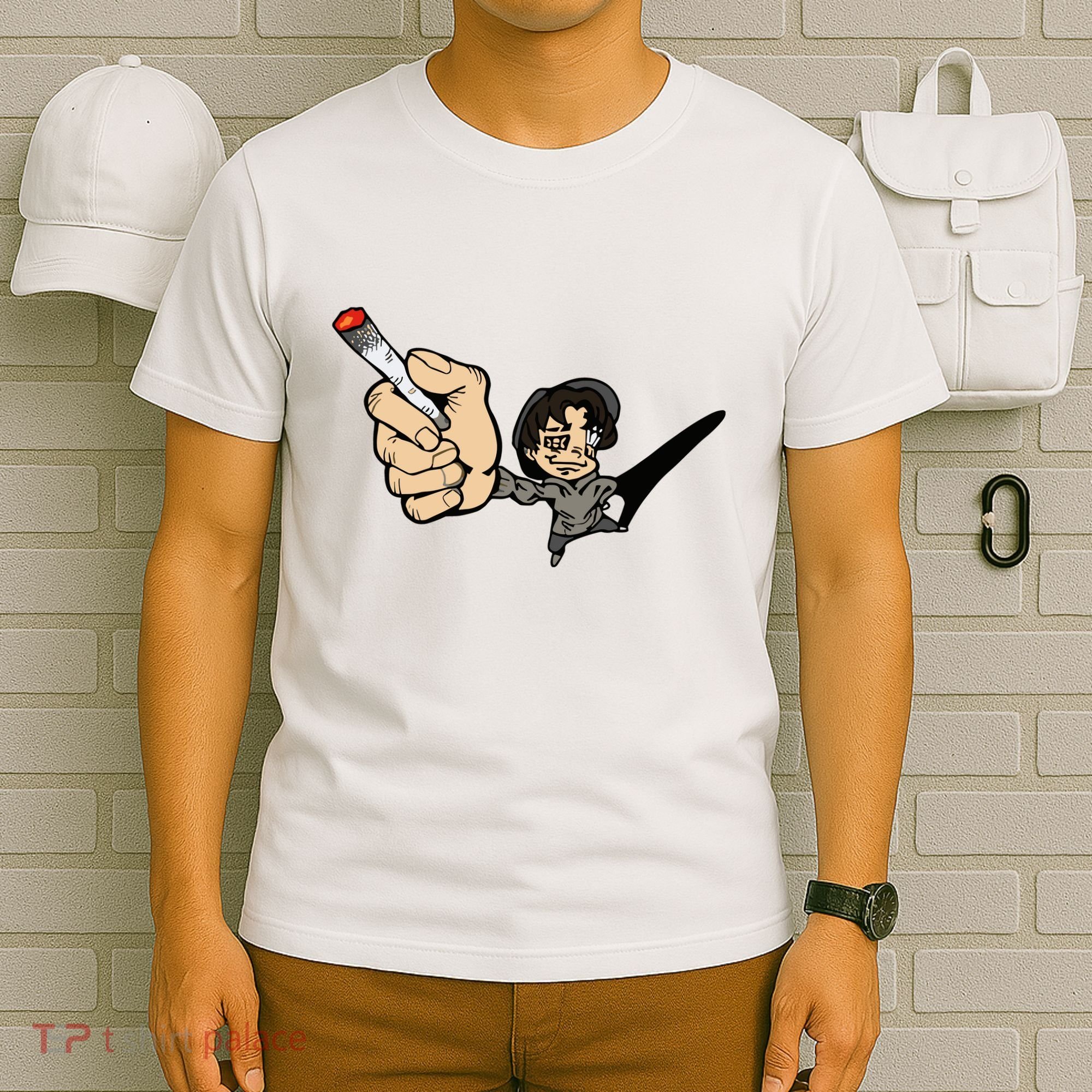 K.I.L.L B.I.L.L Rav Left Handed Cigarette T-Shirt