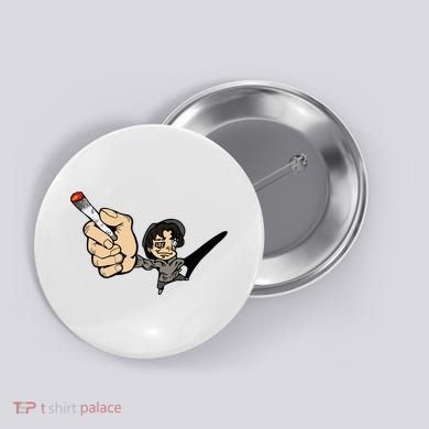 K.I.L.L B.I.L.L Rav Left Handed Cigarette Button