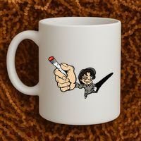 K.I.L.L B.I.L.L Rav Left Handed Cigarette Coffee Mug thumb 2