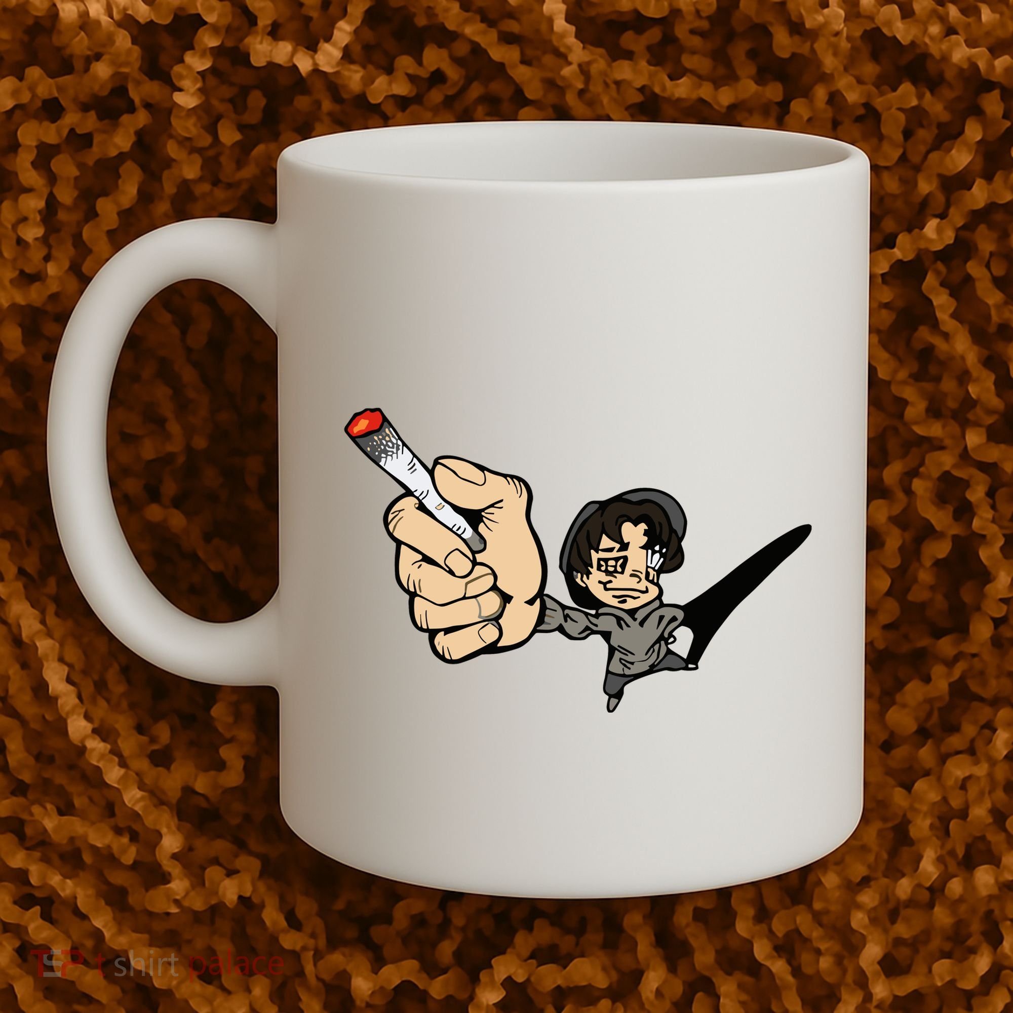 K.I.L.L B.I.L.L Rav Left Handed Cigarette Coffee Mug