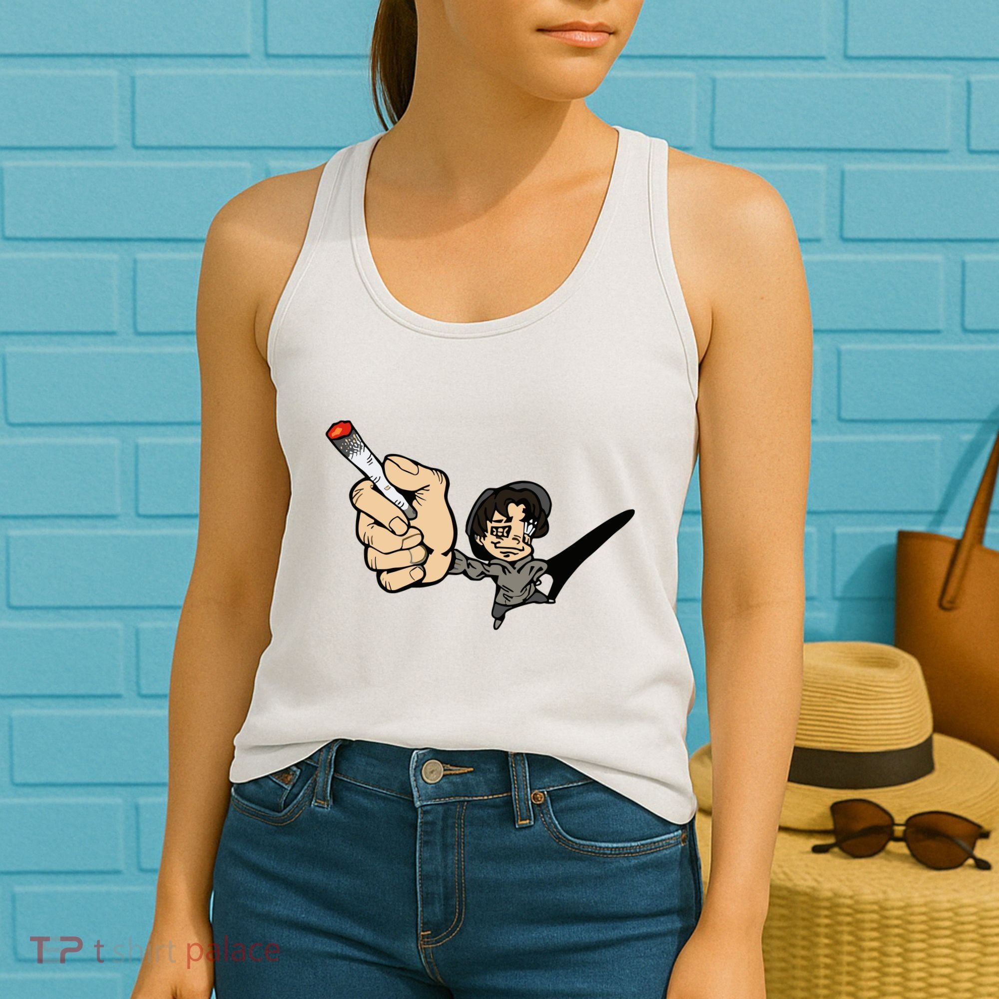 K.I.L.L B.I.L.L Rav Left Handed Cigarette Women's Tank Top