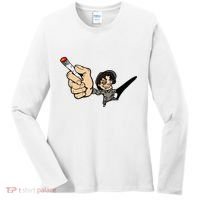 K.I.L.L B.I.L.L Rav Left Handed Cigarette Women's Long Sleeve Shirt thumb 0