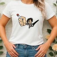 K.I.L.L B.I.L.L Rav Left Handed Cigarette Women's T-Shirt thumb 2