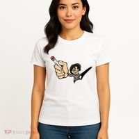K.I.L.L B.I.L.L Rav Left Handed Cigarette Women's T-Shirt thumb 4