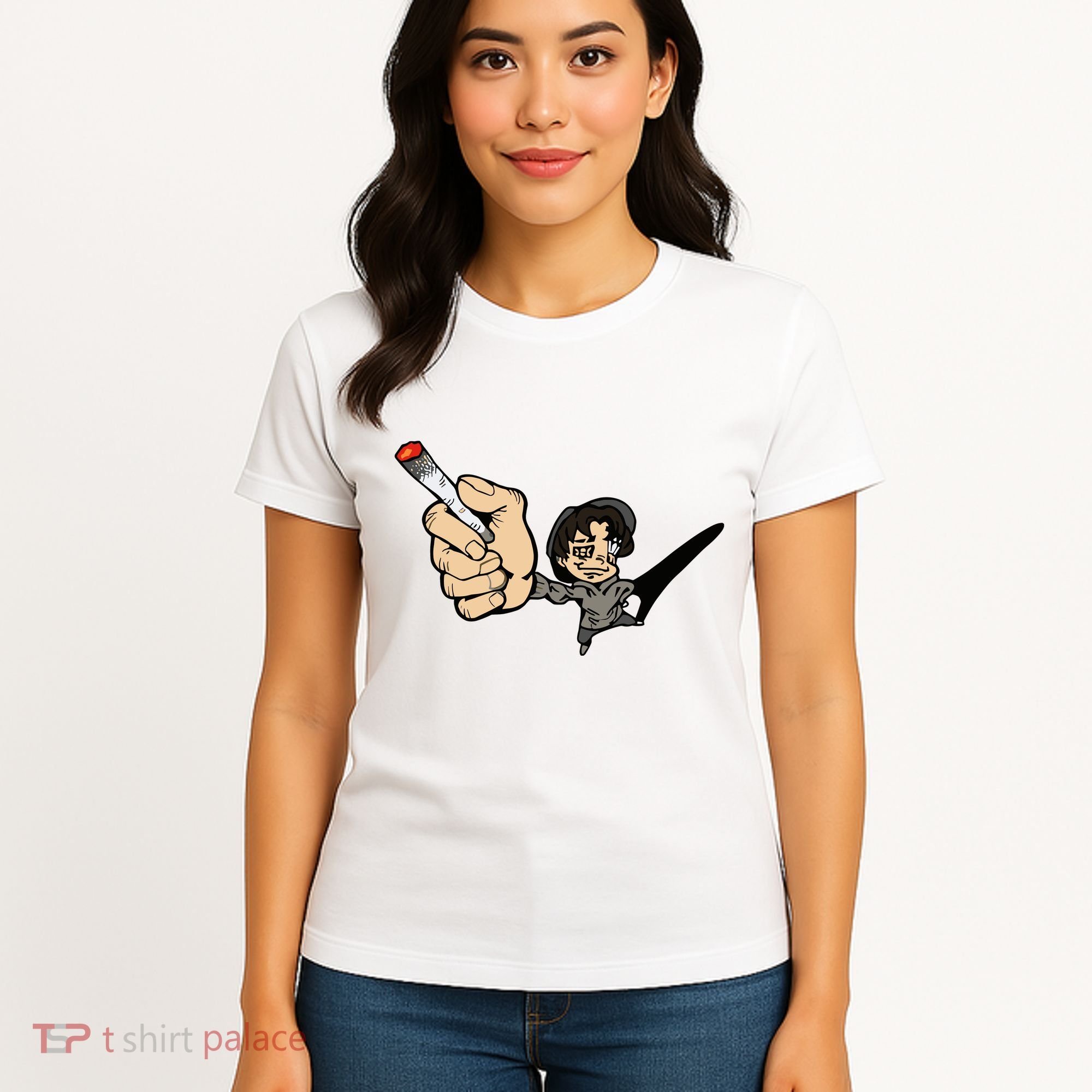 K.I.L.L B.I.L.L Rav Left Handed Cigarette Women's T-Shirt