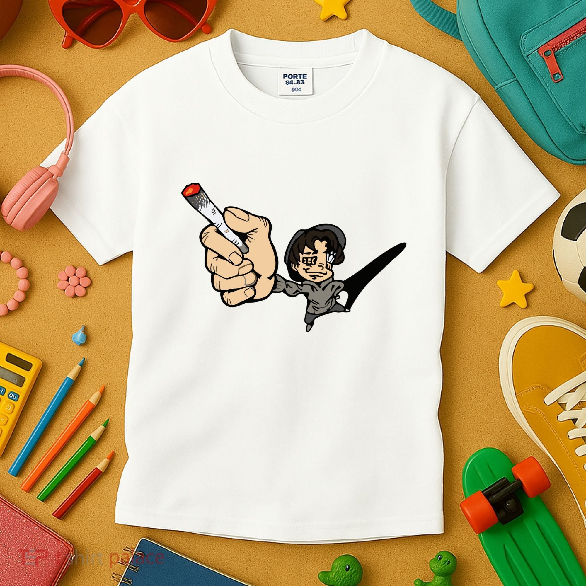 K.I.L.L B.I.L.L Rav Left Handed Cigarette Kids T-Shirt
