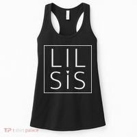 Kids Big Sis Lil Sis Big Sister Little Sister Matching Women's Tank Top thumb 0