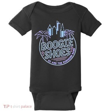 KcS Boogie Shoes Baby Bodysuit