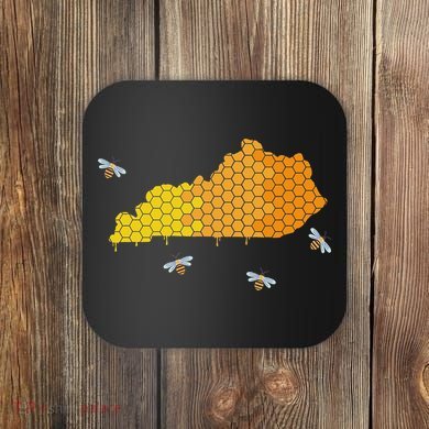 Kentucky Beekeeper State Of Kentucky Honey Beekeeper Coaster