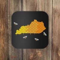 Kentucky Beekeeper State Of Kentucky Honey Beekeeper Coaster thumb 0