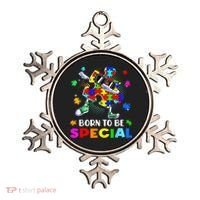 kid Born Special Dabbing Puzzle boy Autism Awareness Ornament thumb 0