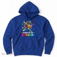 kid Born Special Dabbing Puzzle boy Autism Awareness Hoodie thumb 0