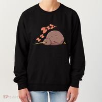 Kiwi Bird Sleeping Tired Pajama Graphic Women's Sweatshirt thumb 0