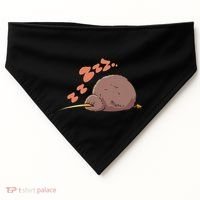 Kiwi Bird Sleeping Tired Pajama Graphic USA-Made Doggie Bandana thumb 0