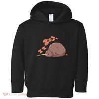 Kiwi Bird Sleeping Tired Pajama Graphic Toddler Hoodie thumb 0