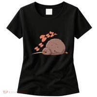 Kiwi Bird Sleeping Tired Pajama Graphic Women's T-Shirt thumb 0