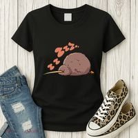 Kiwi Bird Sleeping Tired Pajama Graphic Women's T-Shirt thumb 3