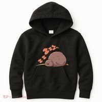 Kiwi Bird Sleeping Tired Pajama Graphic Kids Hoodie thumb 0