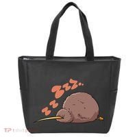 Kiwi Bird Sleeping Tired Pajama Graphic Tote Bag thumb 0