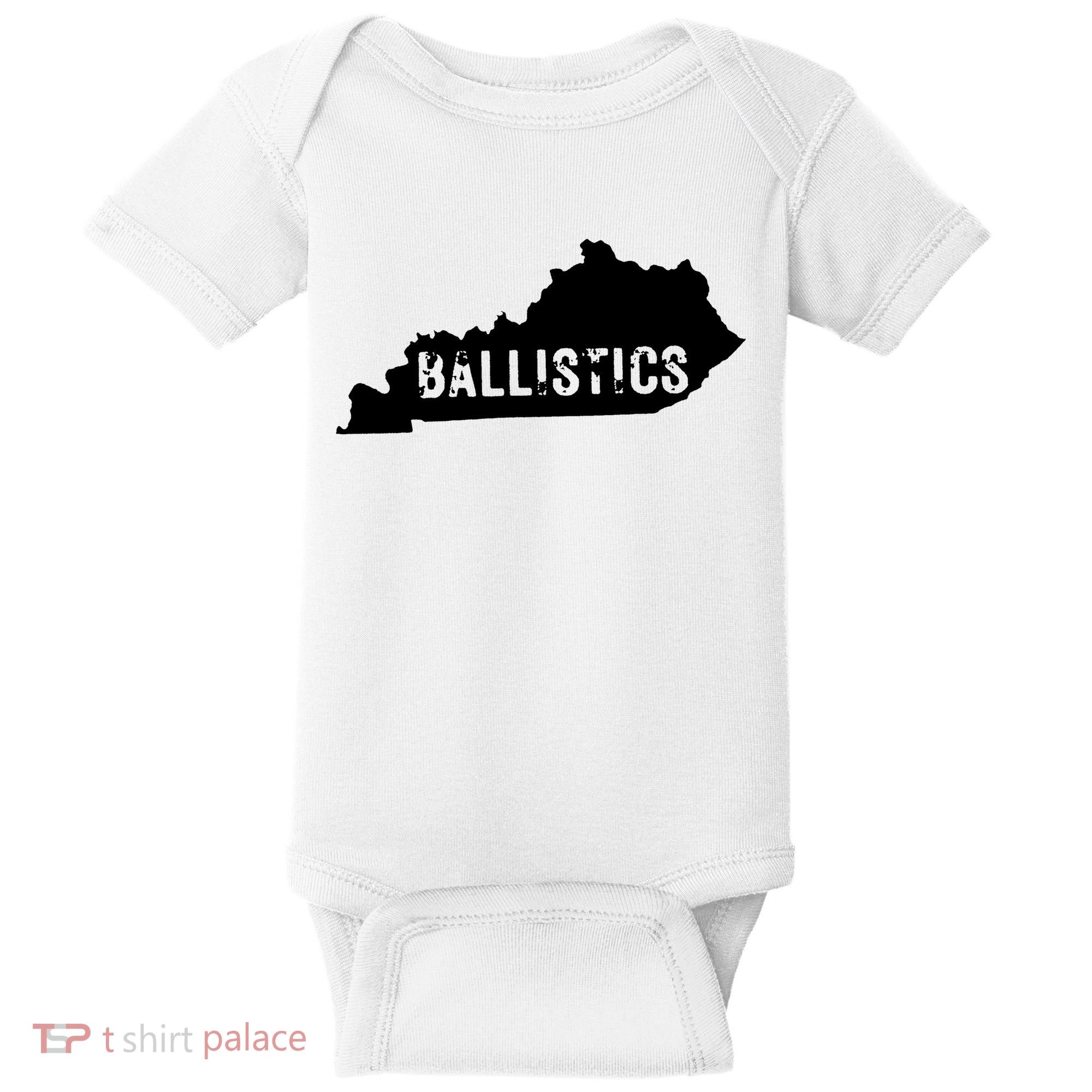 Kentucky Ballistics State Baby Bodysuit