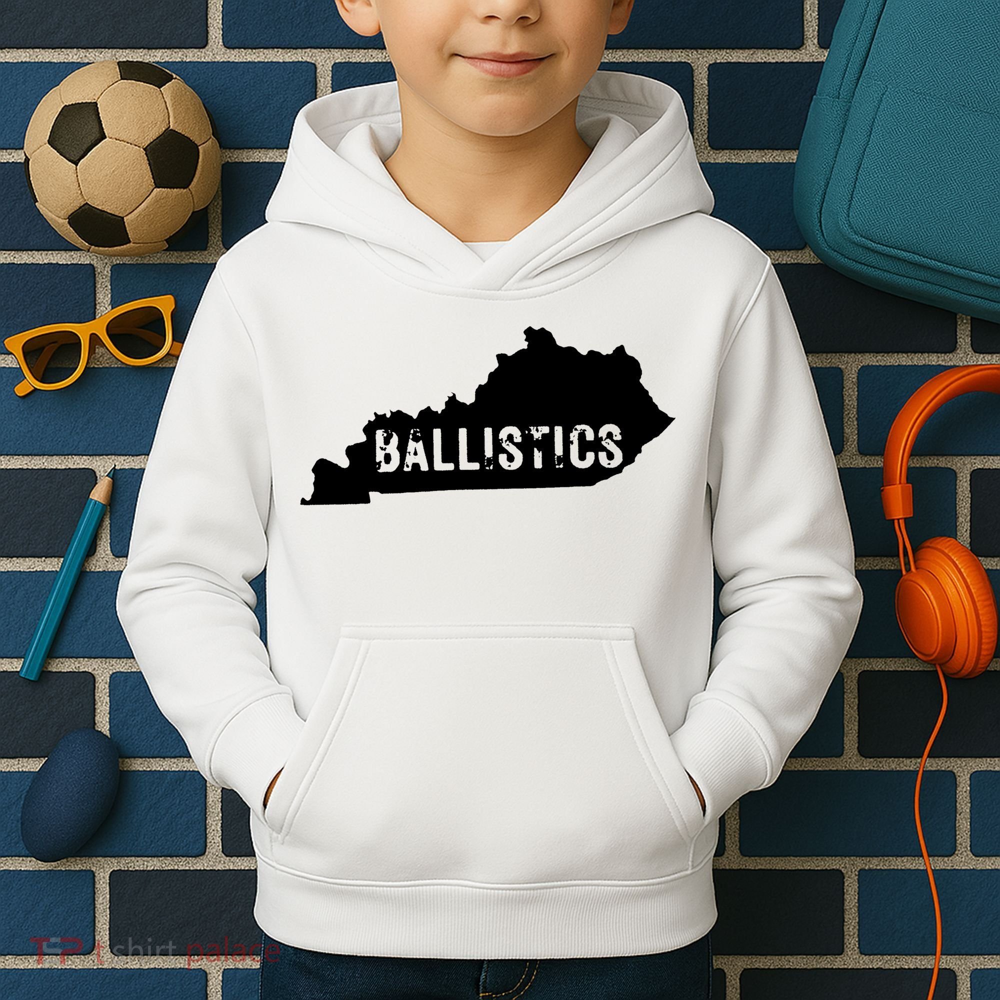 Kentucky Ballistics State Kids Hoodie