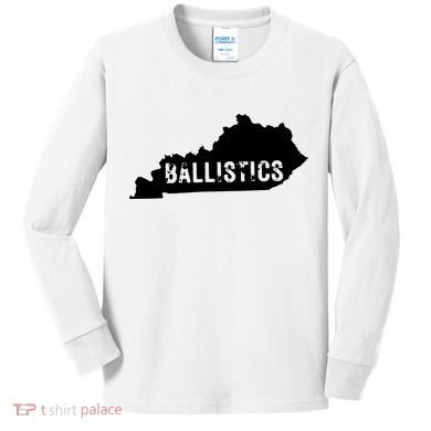 Kentucky Ballistics State Kids Long Sleeve Shirt