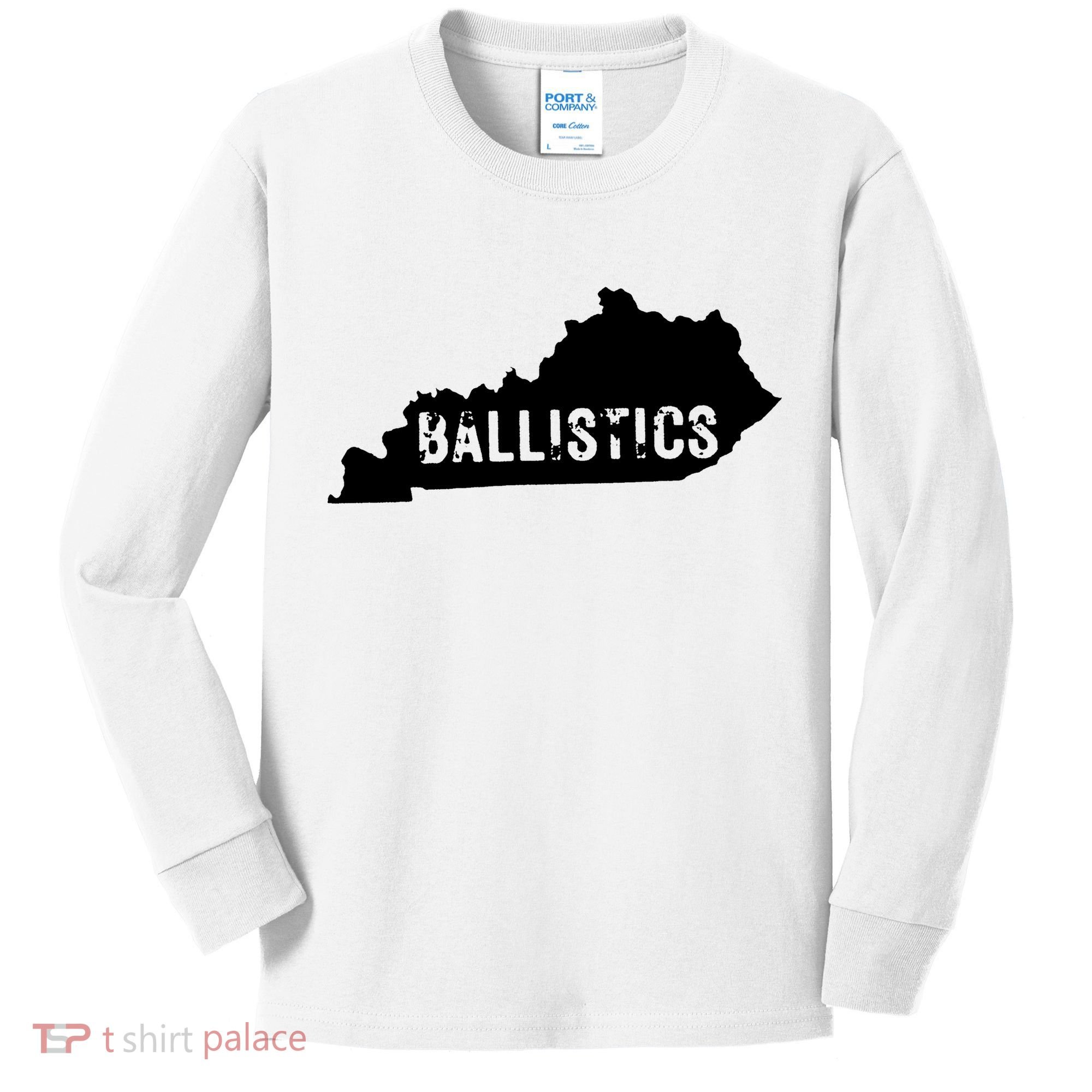 Kentucky Ballistics State Kids Long Sleeve Shirt