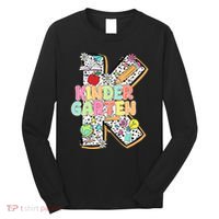 Kindergarten Back To School Teachers Students Kinder Crew Long Sleeve Shirt thumb 0