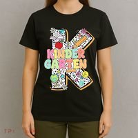 Kindergarten Back To School Teachers Students Kinder Crew T-Shirt thumb 4