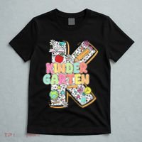 Kindergarten Back To School Teachers Students Kinder Crew T-Shirt thumb 5