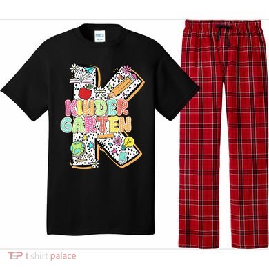 Kindergarten Back To School Teachers Students Kinder Crew Pajama Set