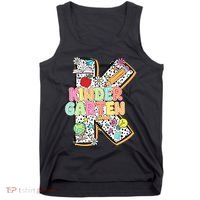 Kindergarten Back To School Teachers Students Kinder Crew Tank Top thumb 0
