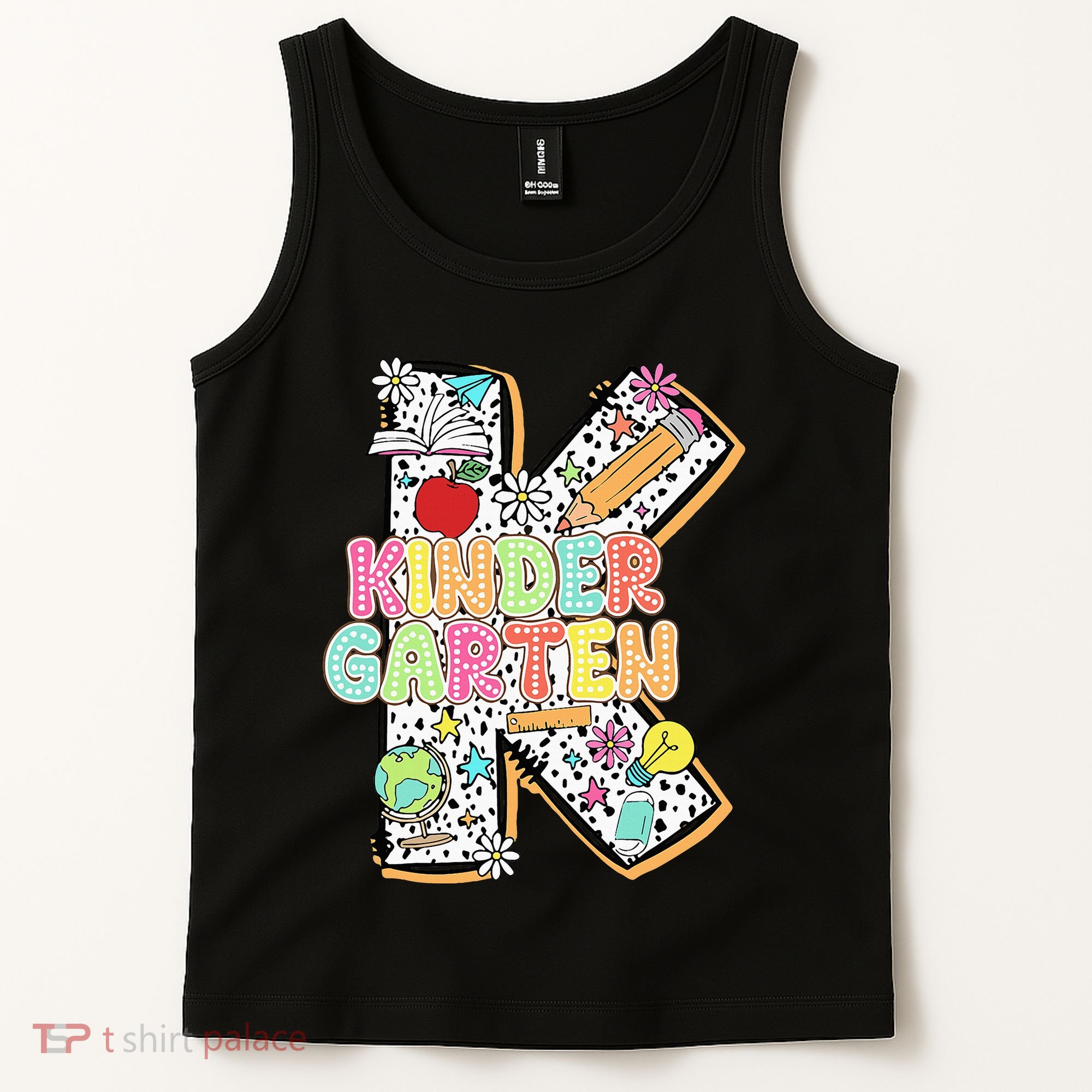 Kindergarten Back To School Teachers Students Kinder Crew Tank Top