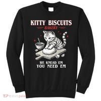 Kitty Biscuits We Knead Em You Need Em Cat Lover Baking Sweatshirt thumb 0