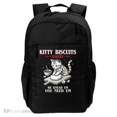 Kitty Biscuits We Knead Em You Need Em Cat Lover Baking Backpack