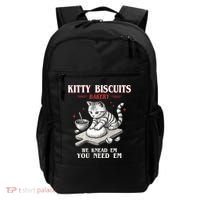 Kitty Biscuits We Knead Em You Need Em Cat Lover Baking Backpack thumb 0