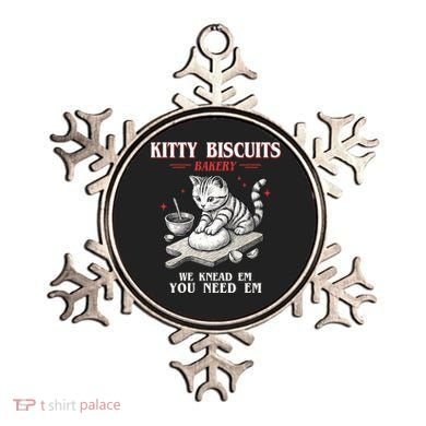 Kitty Biscuits We Knead Em You Need Em Cat Lover Baking Ornament