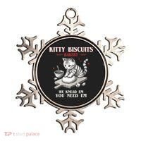 Kitty Biscuits We Knead Em You Need Em Cat Lover Baking Ornament thumb 0