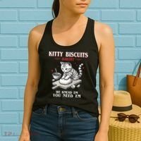 Kitty Biscuits We Knead Em You Need Em Cat Lover Baking Women's Tank Top thumb 2