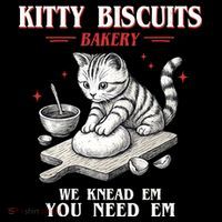 Kitty Biscuits We Knead Em You Need Em Cat Lover Baking Tank Top thumb 6