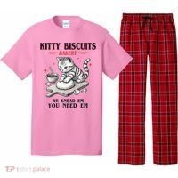 Kitty Biscuits We Knead Em You Need Em Cat Lover Baking Pajama Set thumb 0