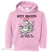Kitty Biscuits We Knead Em You Need Em Cat Lover Baking Toddler Hoodie thumb 0