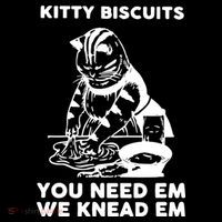 Kitty Biscuits You Need Em We Knead Em Funny Cat Women's Hoodie thumb 2